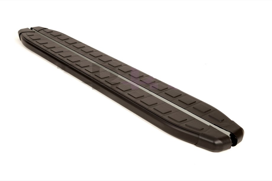 Volkswagen Amarok 2010–2022 Stranske stopnice Fullmond Black (2 kosa, aluminij) Image