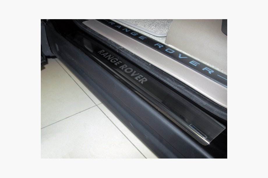 Range Rover III L322 2002–2012 NataNika Premium obloge pragov (4 kosi, nerjaveče jeklo) Image