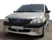 Renault Logan I 2005–2008 Sprednji odbijač (obloga, za lakiranje) fotografija 1