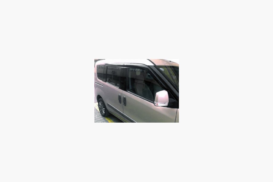 Fiat Doblo II 2010–2022 Vetrni deflektorji oken DD-Mugen 2 kosa Fotografija 2