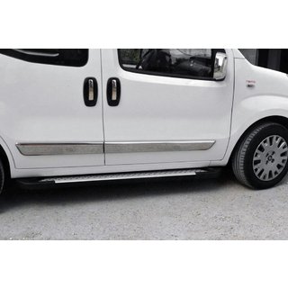 Stranske stopnice Allmond Grey (2 kosa, aluminijasti profil) fotografija 1