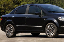 Fiat Linea 2006–2018 Kromirane letvice za vrata (4 kos., inox) fotografija 2