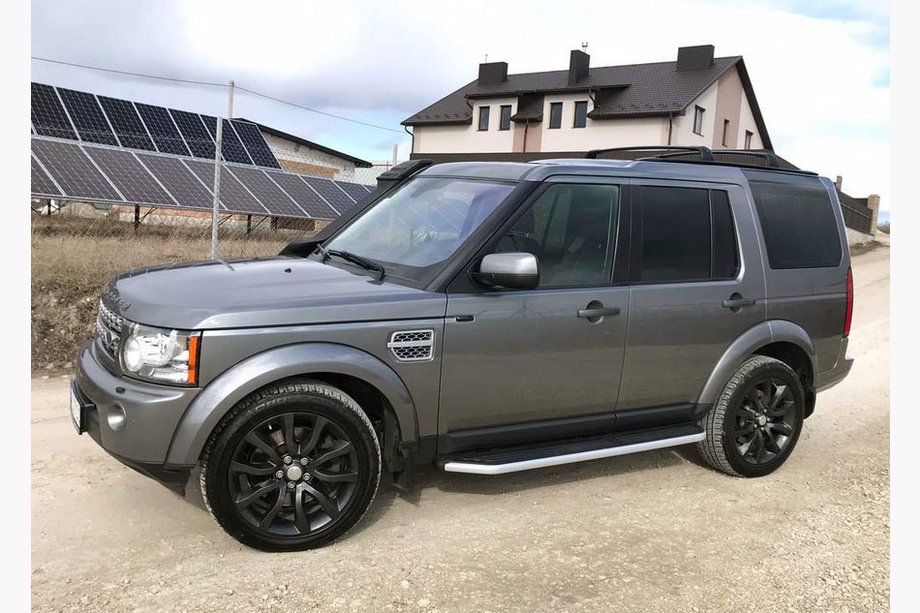 Land Rover Discovery IV 2009–2017 Stranske stopnice Original (2 kosa, aluminij) Image