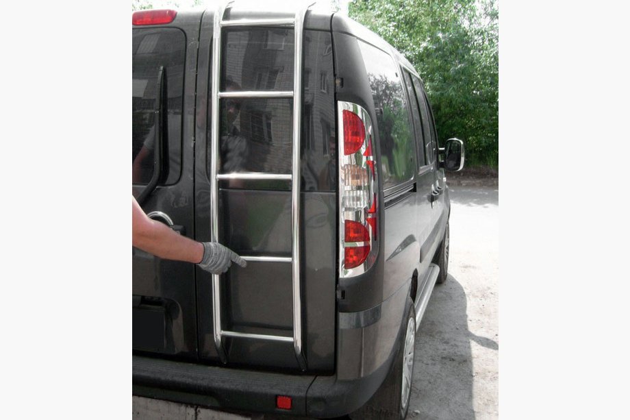 Fiat Doblo I 2001–2005 Stranske stopnice (nerjavno jeklo) Image