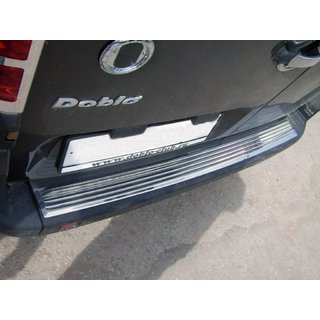 Kromirane zaščitne letve za zadnji odbijač OmsaLine (nerjaveče jeklo) Fiat Doblo I 2001–2005 fotografija 1