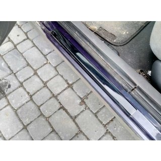 Kromirane obloge pragov (2 kos, ABS) fotografija 2