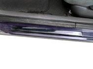 Renault Laguna 1994–2001 Kromirane obloge pragov (2 kos, ABS) fotografija 1