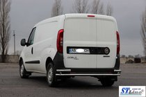 Opel Combo 2012–2018 Zadnji zaščitni lok AK005/2 – dvojni (nerjaveče jeklo) fotografija 5