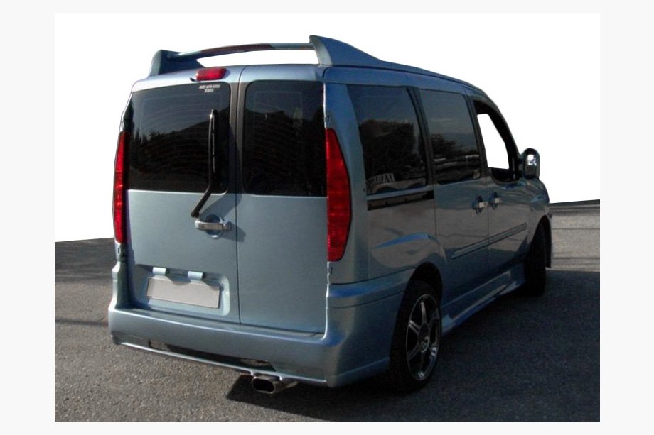 Fiat Doblo I 2001–2005 Strešni relingi s spojlerjem HRV-type (za lakiranje) Image