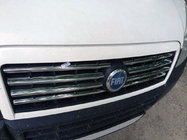Fiat Doblo I 2005–2010 Okrasne letvice za masko hladilnika (8 delov, nerjaveče jeklo) fotografija 1