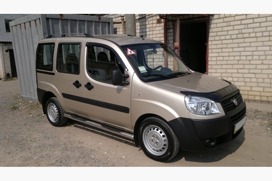 Fiat Doblo I 2005–2010 Kromirane strešne sani Fotografija 10