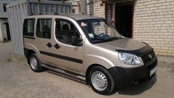 Fiat Doblo I 2001–2005 Kromirane strešne sani fotografija 7