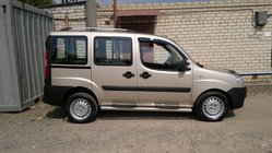 Fiat Doblo I 2001–2005 Kromirane strešne sani fotografija 8