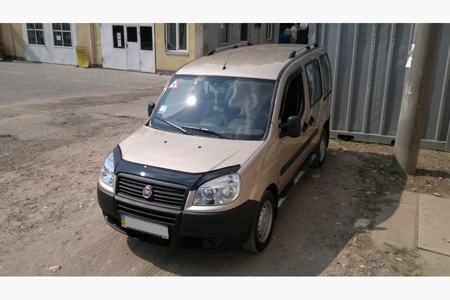 Fiat Doblo I 2005–2010 Kromirane strešne sani Fotografija 14