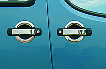 Fiat Doblo I 2001–2005 Kromirani pokrovi kljuk Omsa (2 kosa) fotografija 1