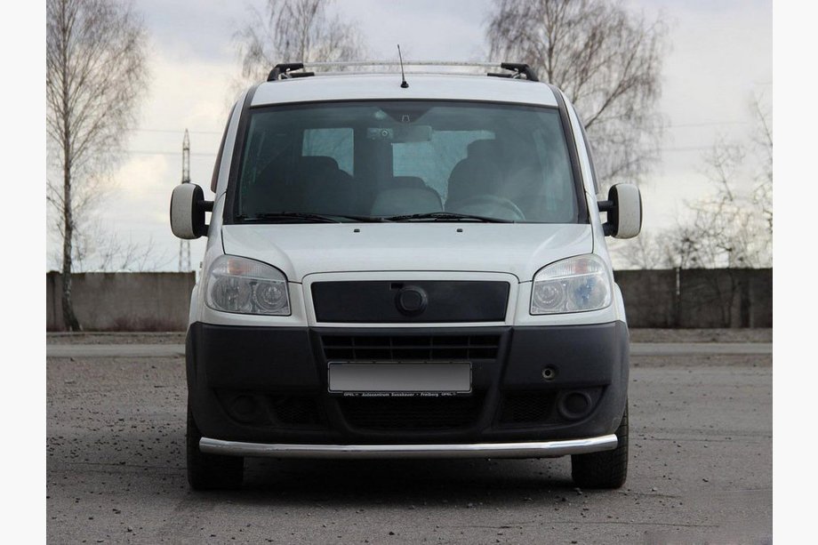 Fiat Doblo I 2005–2010 Sprednji zaščitni lok ST008 (2 kos, nerjavno jeklo) 60 mm Image