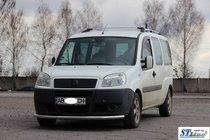 Fiat Doblo I 2005–2010 Sprednji zaščitni lok ST008 (2 kos, nerjavno jeklo) 60 mm fotografija 2