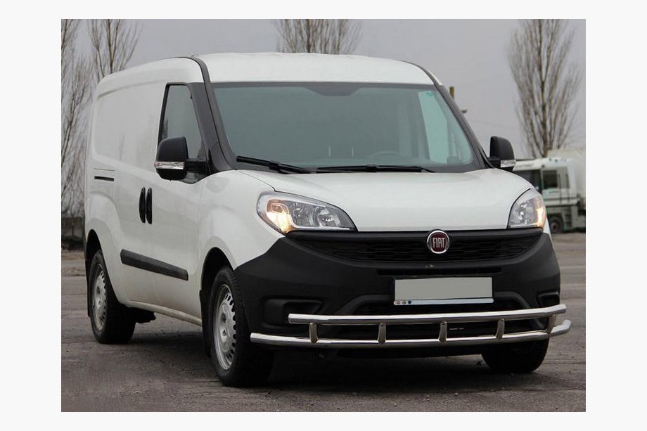 Fiat Doblo II 2010–2022 Sprednji zaščitni lok ST016-3 (nerjaveče jeklo) 51/51 mm Image