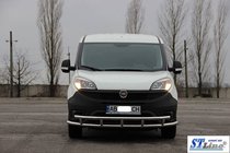 Fiat Doblo II 2010–2022 Sprednji zaščitni lok ST016-3 (nerjaveče jeklo) 51/51 mm fotografija 3