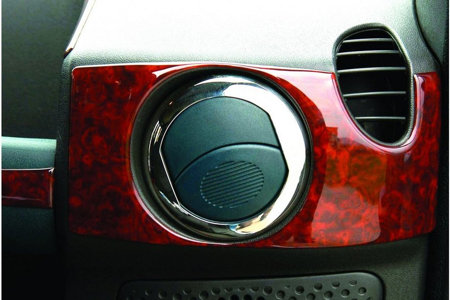 Fiat Doblo I 2005–2010 Okrasni pokrovi lopute zračnika (4 kos, inox) Image