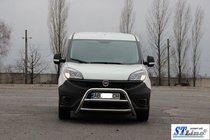 Fiat Doblo II 2010–2022 Sprednji zaščitni lok WT022 (nerjaveče jeklo) fotografija 2