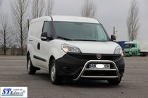 Fiat Doblo II 2010–2022 Sprednji zaščitni lok WT022 (nerjaveče jeklo) fotografija 3