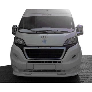 Sprednji lip spojler odbijača 2014↗︎ (ozek z LED, za lakiranje) Peugeot Boxer 2006–2025 fotografija 1