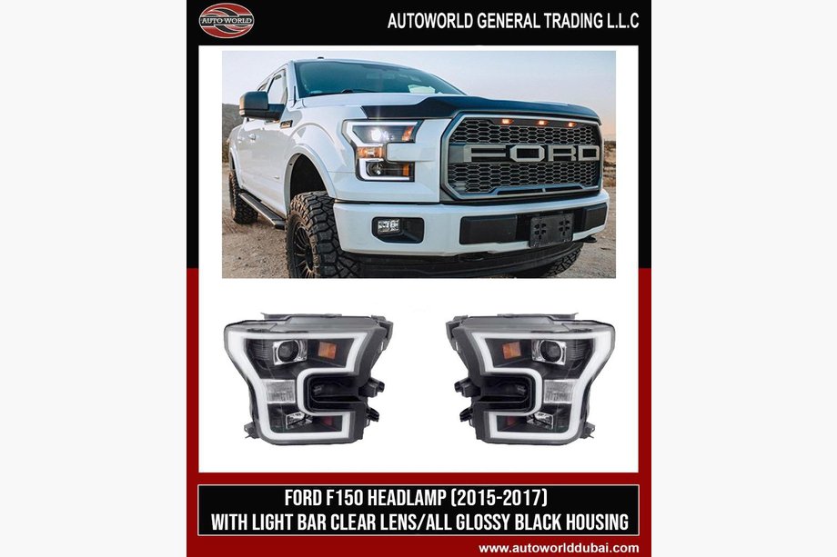 Ford F-150 2014–2021 Sprednji žarometi (2 kosa, LED) Image