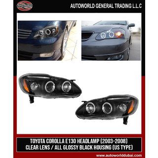 Sprednji žarometi (2 kosa, LED) Toyota Corolla 2002–2007