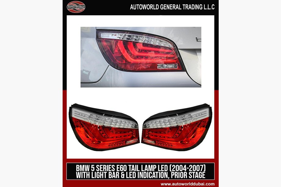 BMW Serija 5 E60/E61 2003–2010 LED zadnje luči (2 kosa) Image