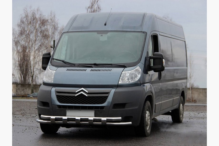 Fiat Ducato 2006–2025 Sprednji zaščitni lok ST015 (nerjaveče jeklo) Image