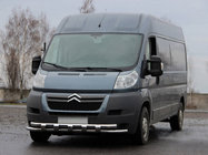 Fiat Ducato 2006–2025 Sprednji zaščitni lok ST015 (nerjaveče jeklo) fotografija 1