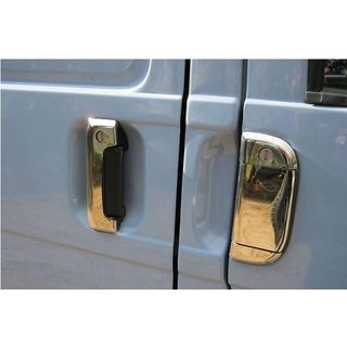 Kromirani pokrovi kljuk (7 delov, nerjavno jeklo) Volkswagen T4 Caravelle/Multivan 1990–2003 fotografija 2