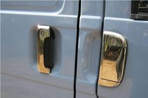 Volkswagen T4 Caravelle/Multivan 1990–2003 Kromirani pokrovi kljuk (7 delov, nerjavno jeklo) fotografija 2