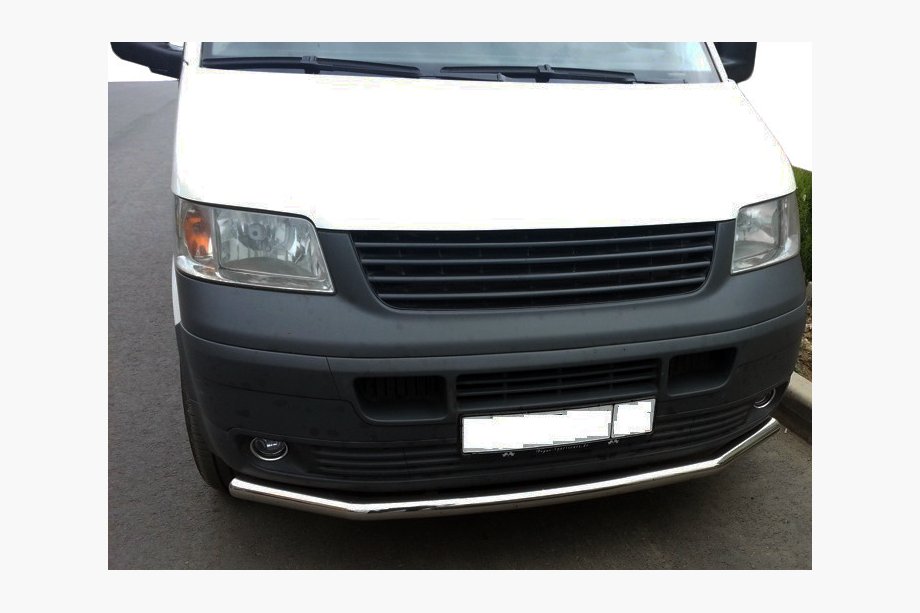 Volkswagen T5 Transporter 2003–2010 Sprednji zaščitni lok, enojni (nerjaveče jeklo) 42 mm Fotografija 2