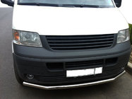 Volkswagen T5 Transporter 2003–2010 Sprednji zaščitni lok, enojni (nerjaveče jeklo) 60 mm fotografija 2