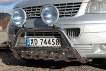 Volkswagen T5 Transporter 2003–2010 Prednji zaščitni lok WT003 (nerjaveče jeklo) 60 mm, brez napisa fotografija 3