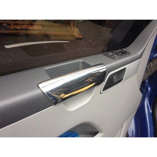 Obloge za naslone za roke (2 kos, nerjavno jeklo) Volkswagen T5 Multivan 2003–2010 fotografija 1