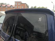 Volkswagen T5 Caravelle 2004–2010 Spojler Anatomik Raspashenka (za barvanje) fotografija 5
