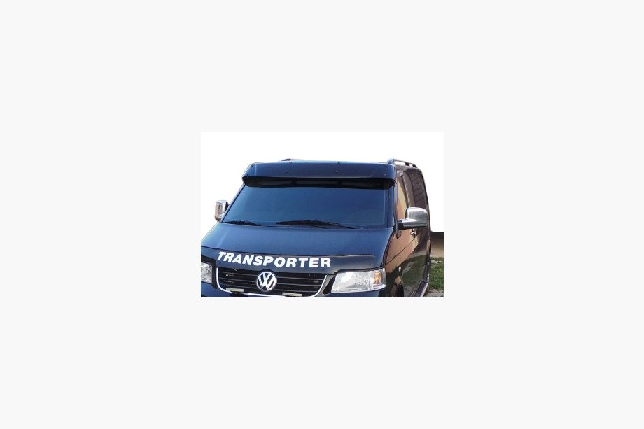 Volkswagen T5 Transporter 2003–2010 Vizir na vetrobransko steklo (črn sijaj, 5 mm) Fotografija 2