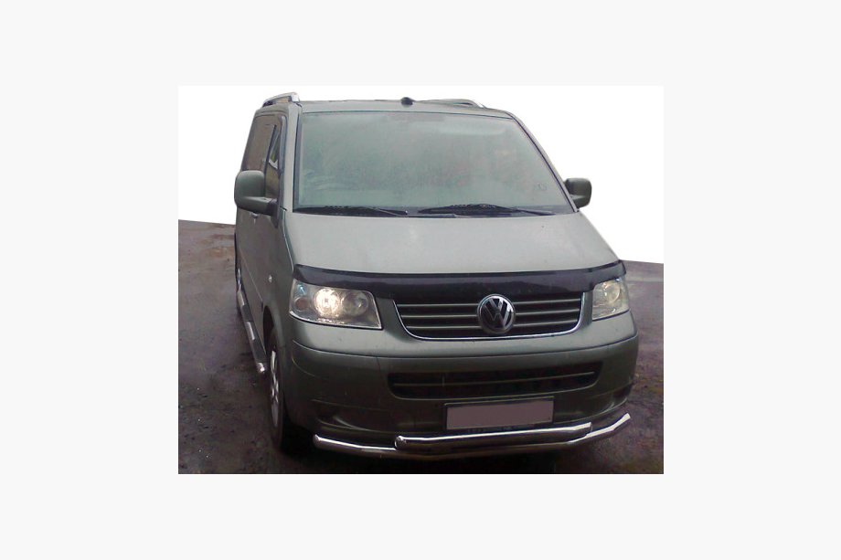 Volkswagen T5 Multivan 2003–2010 Spodnja dvojna cev 70/48 mm (nerjavno jeklo) Image