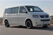 Volkswagen T5 Transporter 2003–2010 Kompletna obroba oken (14 delov, nerjavno jeklo) 2 stranska vrata, kratka medosna razdalja fotografija 6