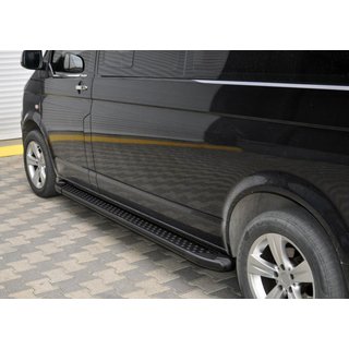 Stranske stopnice Allmond Black (2 kos, aluminij) fotografija 4