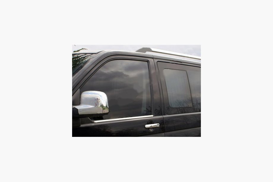 Volkswagen T5 Transporter 2003–2010 2. kakovost! Okenska obroba (2 kosa, nerjavno jeklo) Image