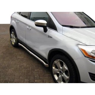 Bočne zaščitne cevi (2 kos, nerjavno jeklo) Ford Kuga 2008–2013 fotografija 3