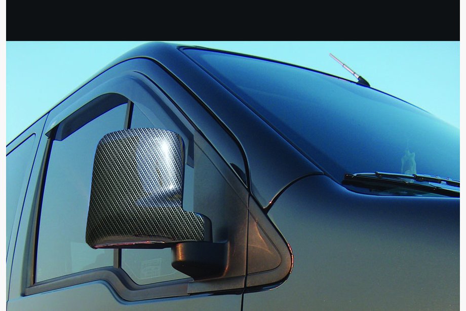 Ford Connect 2002–2006 Karbon pokrovi ogledal (2 kosa, plastika) Image