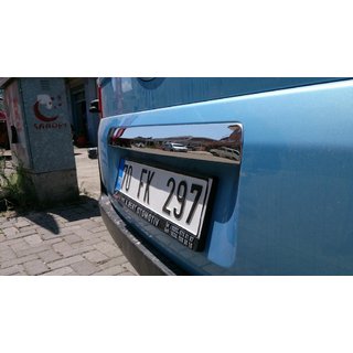 Okrasna letev nad registrsko tablico (nerjaveče jeklo) fotografija 3