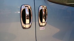 Opel Combo 2012–2018 Pokrovi kljuk in obrobe (8 kos, nerjavno jeklo) fotografija 6