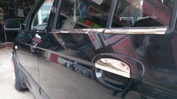 Hyundai Getz 2002– Kromirane obloge kljuk vrat (4 kosi) Carmos - turško nerjaveče jeklo fotografija 2