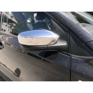 Nerjaveči pokrovi ogledal brez izreza za smernik (2 kosa) Skoda Fabia 2014–2021 fotografija 1